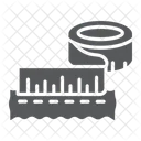 Sewing Meter Ruler Icon