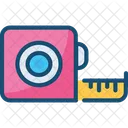 Measuring Tape Metric Ruler Icon