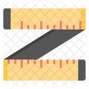 Measuring Tape Inches Icon