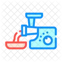 Meat Grinder Color Icon