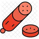 Meat Salami Food Icon