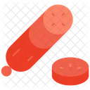 Meat Salami Food Icon