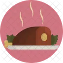 Thanksgiving Meat Steak Icon