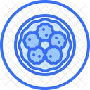 Meat Meatballs Plate Icon