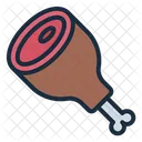 Meat Butcher Food Icon