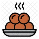 Meat Ball Mexican Food Meat Icon