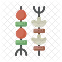 Spit Dinner Cuisine Icon