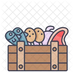 Meat Crate  Icon