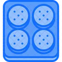 Meat Cutlet Burger Meat Icon