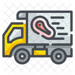 Meat Delivery  Icon