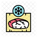 Meat Frozing  Icon
