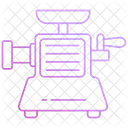 肉挽き機、ミンサー、肉 アイコン