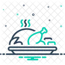Meat Foodstuff Eatable Icon