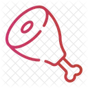 Meat Ham Bone Icon