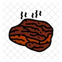 Meat Smoked Food Icône