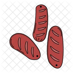 Meat sausage  Icon