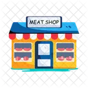 Meat Shop Butcher Shop Meat Market Icon