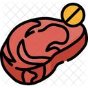 Warning Food Meat Icon