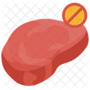 Warning Food Meat Icon