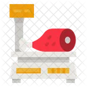 Meat Weight Meat Scales Icon