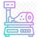 Meat Weight Meat Scales Icon