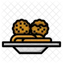 Meatball Food Meat Icon