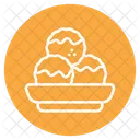 Meatballs Cooking Meal Icon