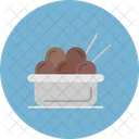 Meatballs Dish Food Icon