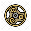 Engrenage Mecanisme Industrie Icône