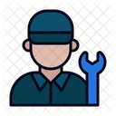 Mechanic Occupation Handyman Icon