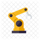 Mechanic Arm Robot Hand Automation Icon