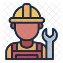 Mechanic Avatar Worker Icon