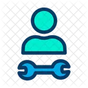 Engineer Service Garage Icon