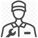 Mechanic Engineer Repairman Icon