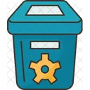 Mechanical Waste Industrial Icon