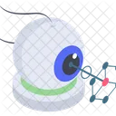 Mechanical Eye Cyber Eye Cyber Security Concept Icon