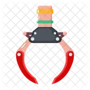 Claw Machine Mechanical Grabber Claw Game Icon