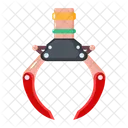 Claw Machine Mechanical Grabber Claw Game Symbol