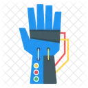 Cyber Hand Robotic Hand Mechanical Hand Icon