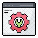 Website Repairing Tool Icon