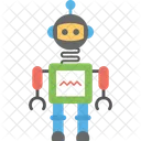 Mechanical Robot Humanoid Icon