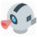 Mechanical Robot Eye  Icon