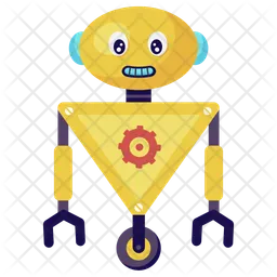 Mechanical Robot  Icon