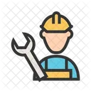 Mechaniker Mannlich Avatar Icon