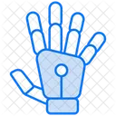 Mechanische Hand  Symbol