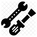 Mechanisches Werkzeug Technischer Support Service Tools Symbol
