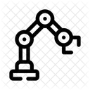 Mechanischer Arm Robotik Ingenieurwesen Symbol