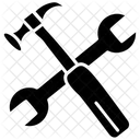 Mechanisches Werkzeug Technischer Support Service Tools Symbol