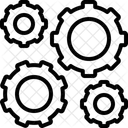 Mechanismus Maschine Gerat Symbol