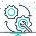 Mechanismus Maschine Gerat Symbol